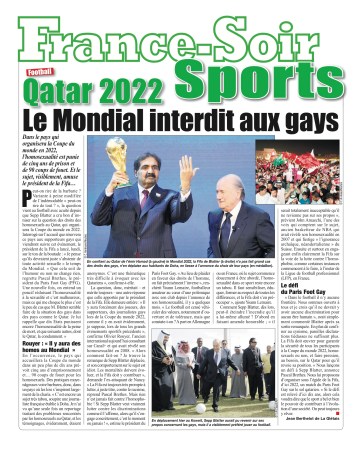 Mondial interdit aux gays