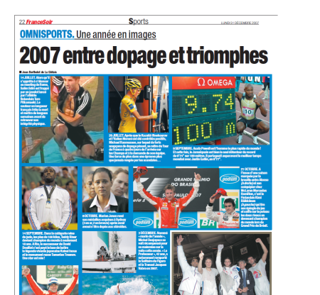 2007 entre dopage et triomphe