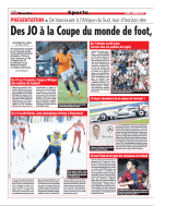 Des JO à la coupe du monde de foot