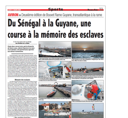 Du Sénégal à la Guyane