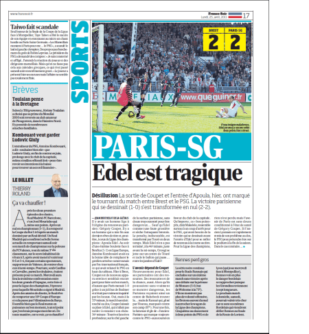 Edel est tragique