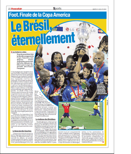 Le Brésil, éternellement