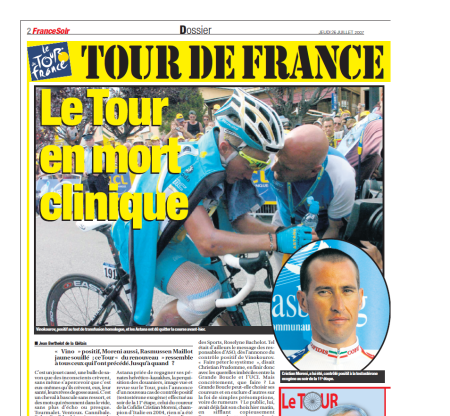 Le Tour en mort clinique