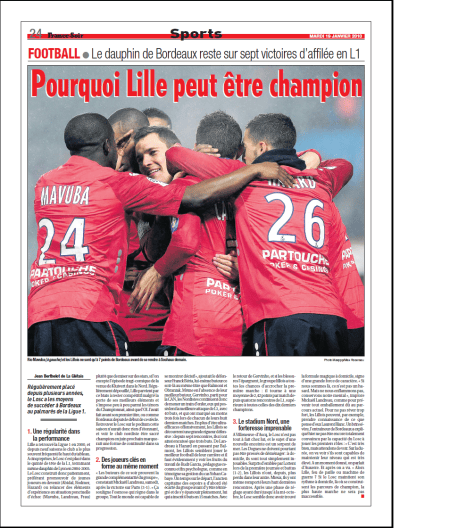 Pourquoi Lille peut être champion