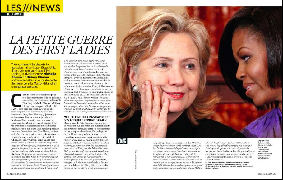 La petite guerre des First Ladies