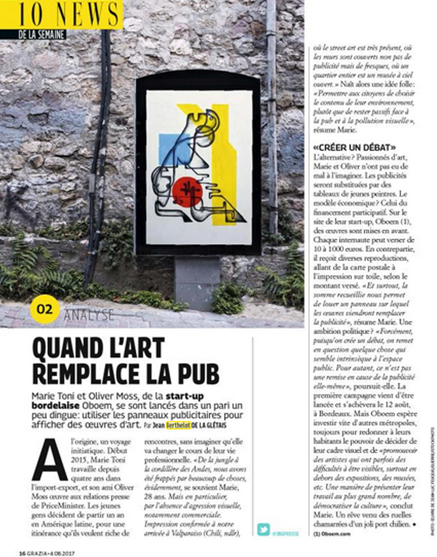 Ôboem : quand l’art renverse la pub