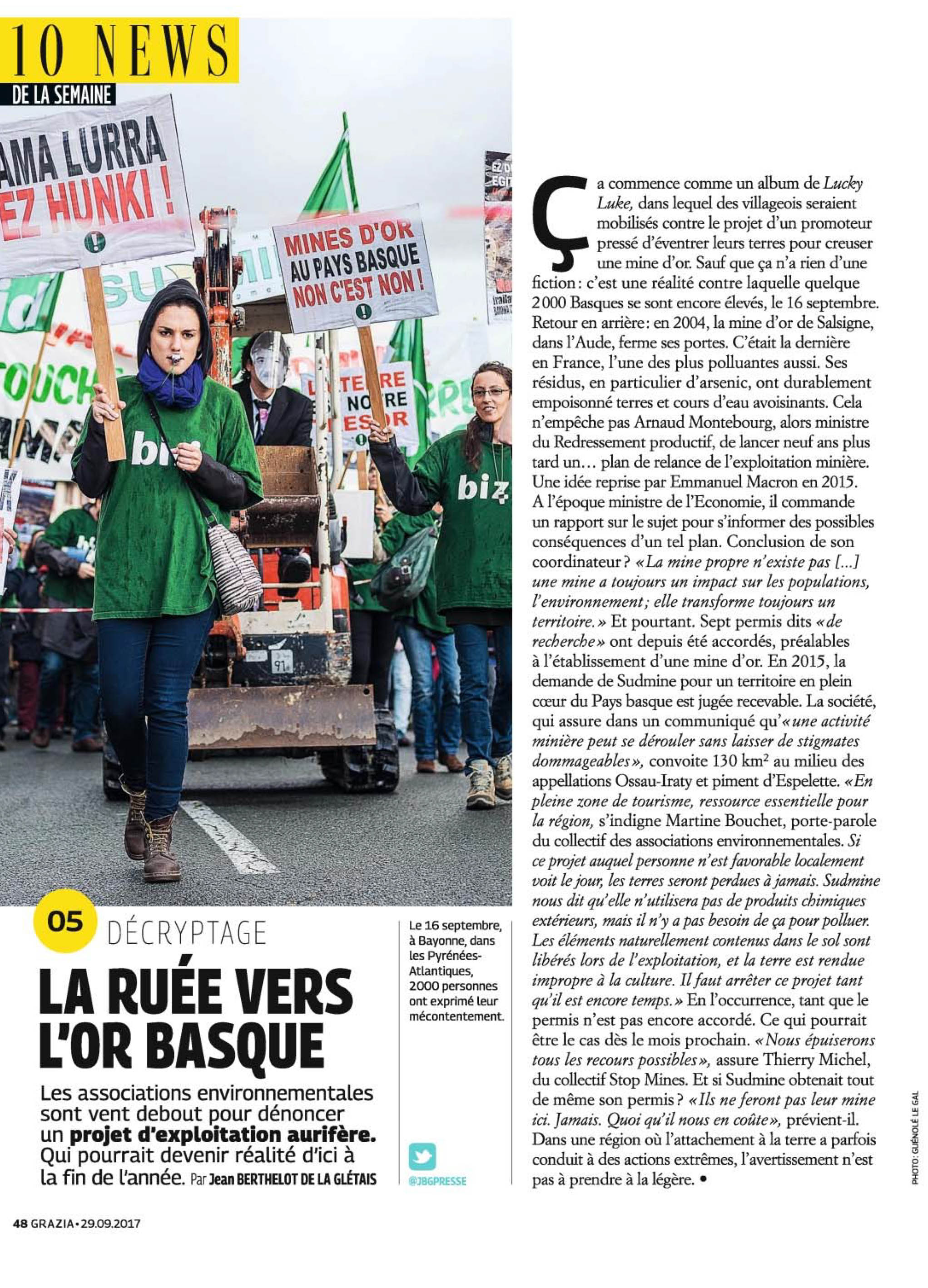 La terre des Basques, plus précieuse que l’or