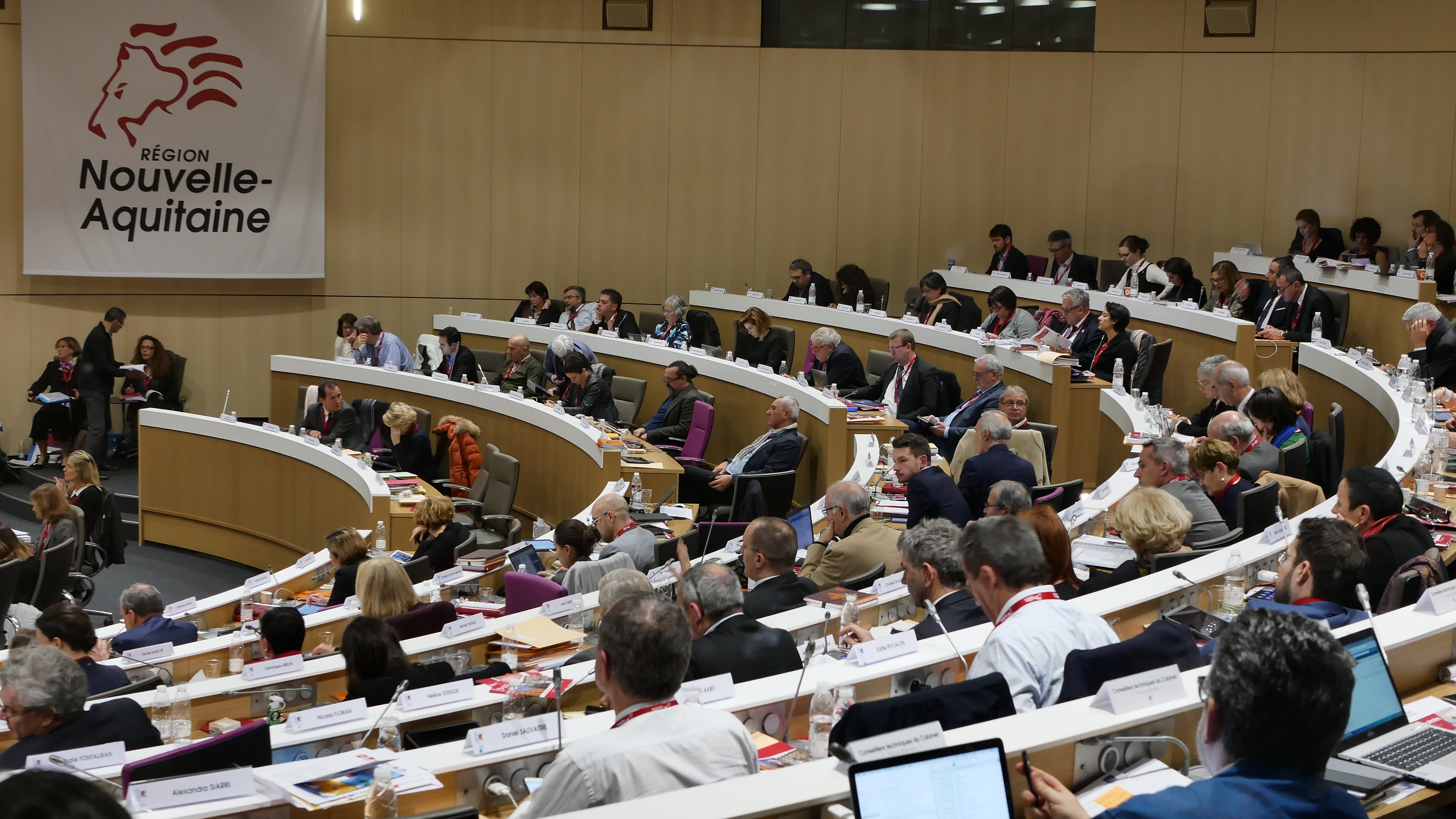 Séance du conseil régional