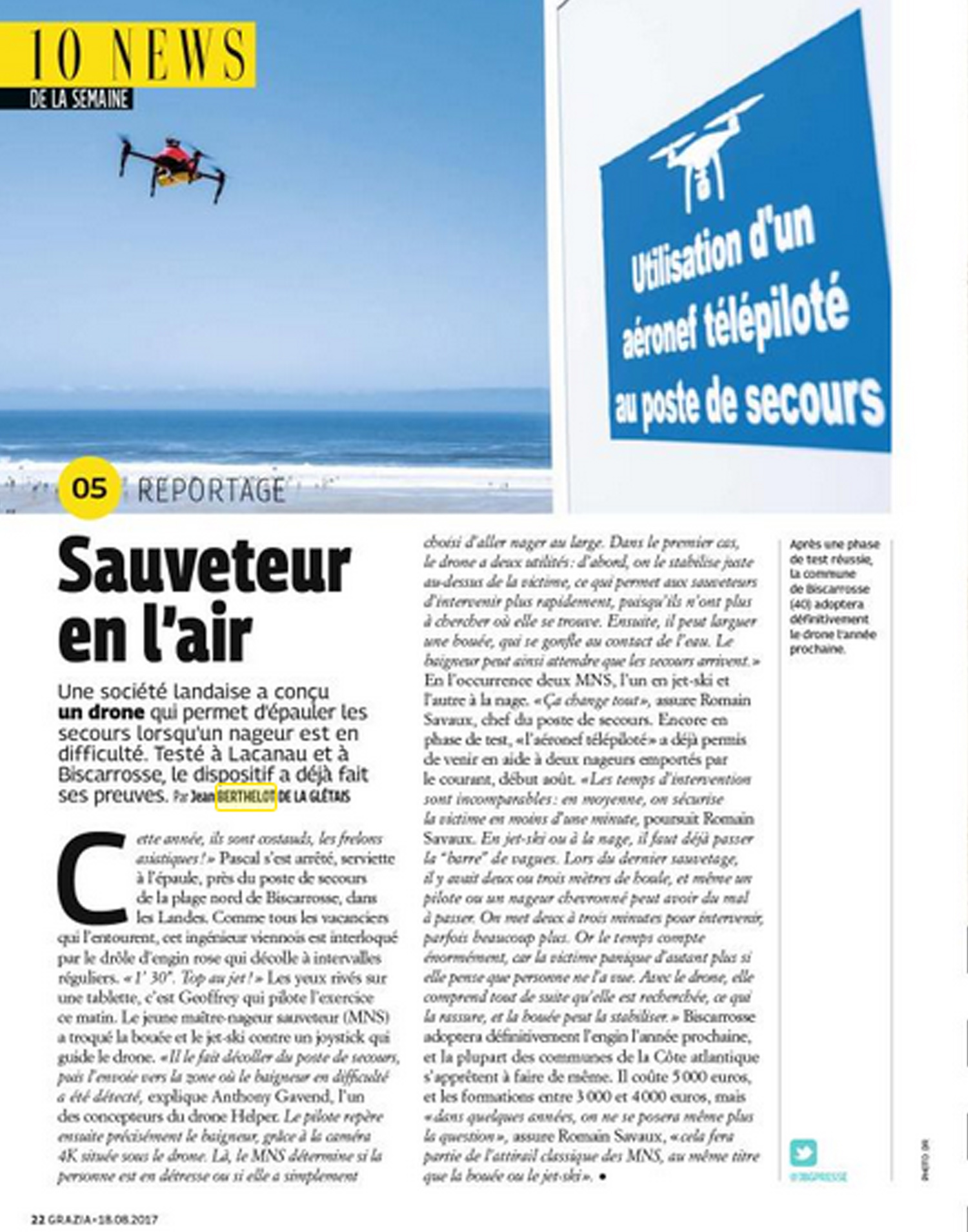 Drone : alerte à Malibu 2.0
