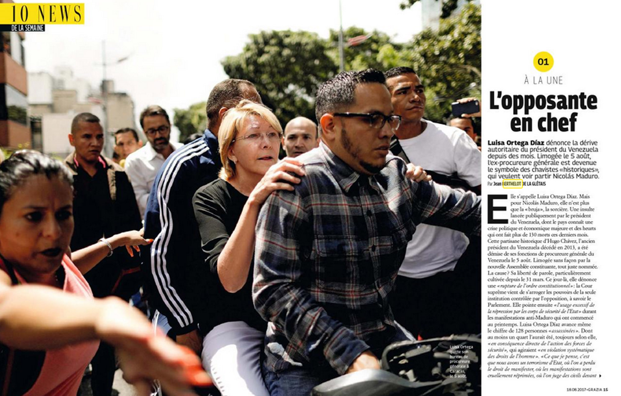 Luisa Ortega Diaz : le cauchemar de Maduro
