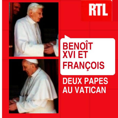 Vignette RTL – Benoît XVI et François, deux papes au Vatican