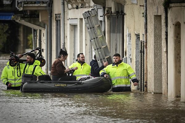 À La Réole, frappée par la tempête Nils, l’angoisse de la répétition des crues